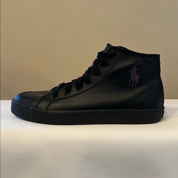 Polo by Ralph Lauren Men’s High-Top Sneakers - Picture 1 of 6